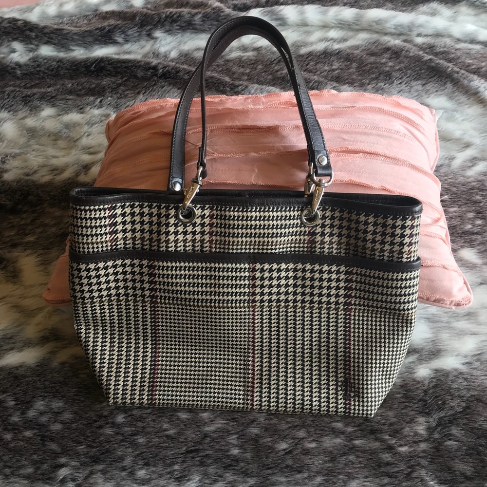 Vintage Ralph Lauren Houndstooth Bag